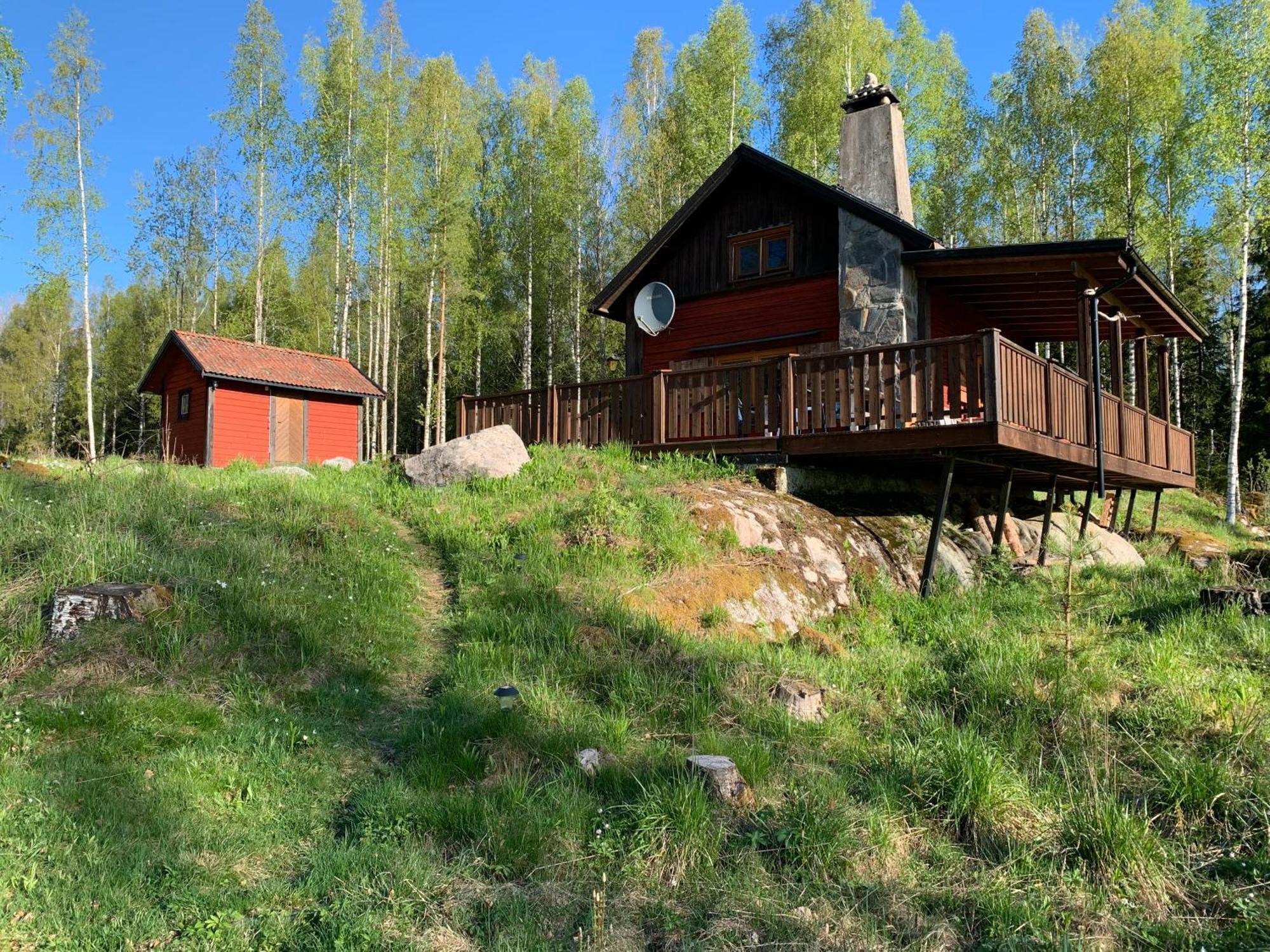 Cozy Cottage By The Lake, Charlottenberg Åmotfors 外观 照片